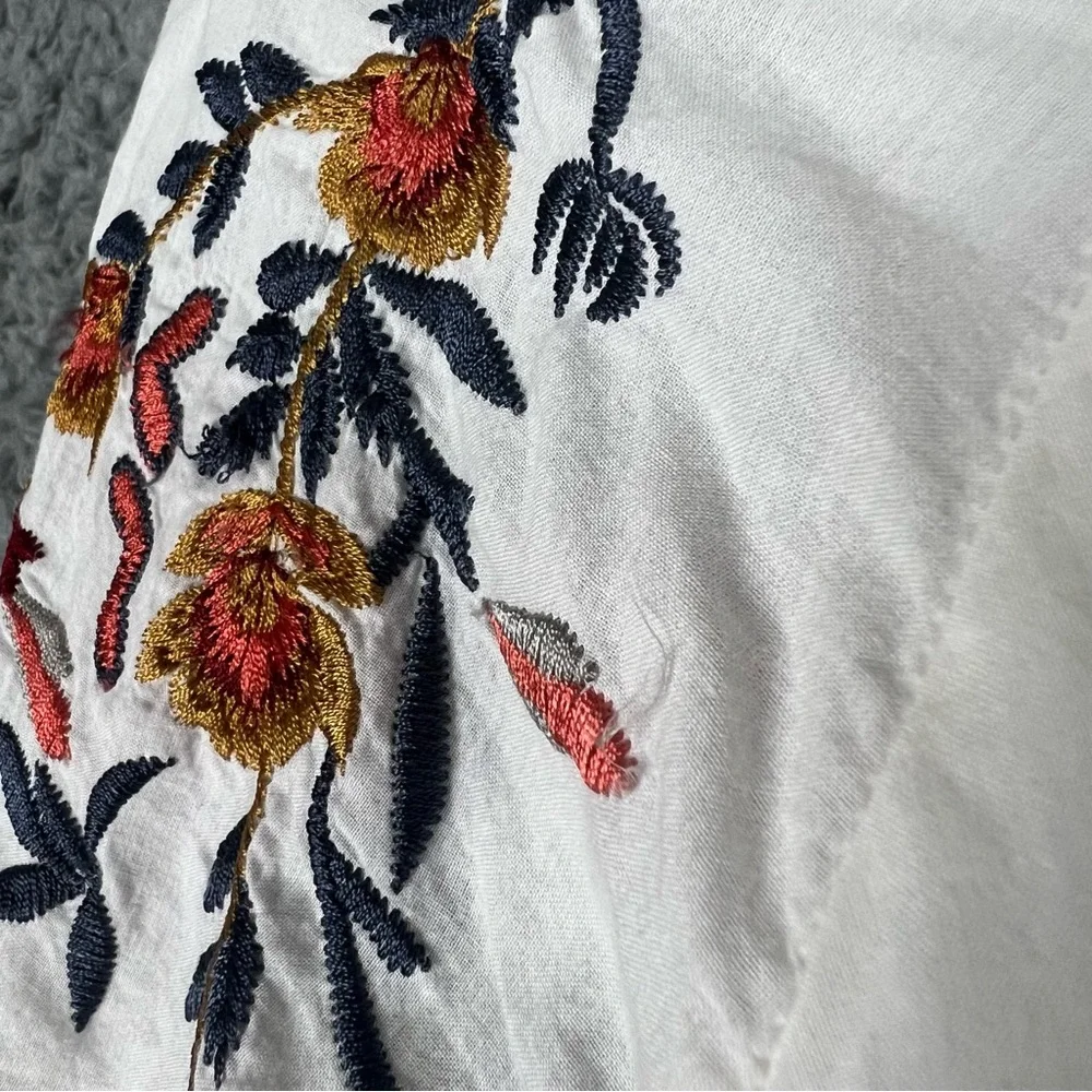 🛑 SOLD 🛑 Free People Womens Large Pavlo Embroidered Shift Dress Bohemian - Picture 10 of 16